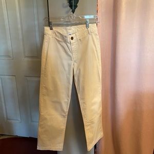 Old Navy High Waisted Straight Leg Cropped Pants